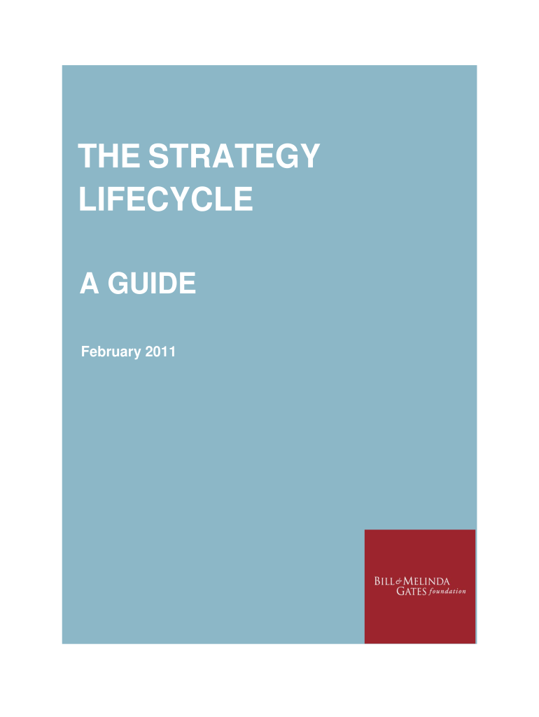  Equipment Lifecycle Strategy 2011-2024