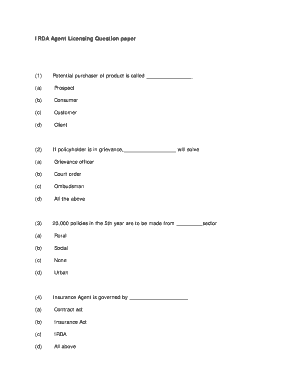 Potential Purchaser of Product is Called  Form