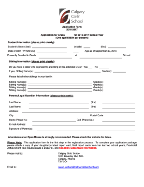 Cgs Form