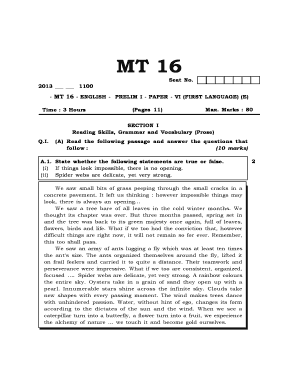 Mahesh Tutorials Semi Prelim Papers  Form