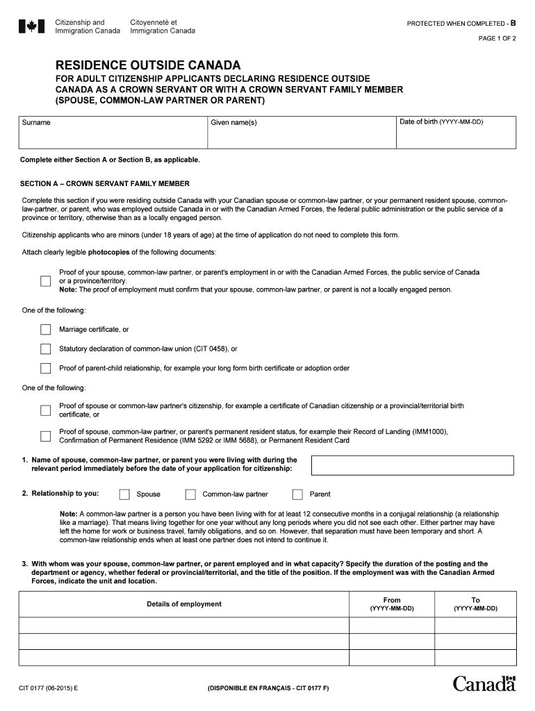 Cit 0177  Form