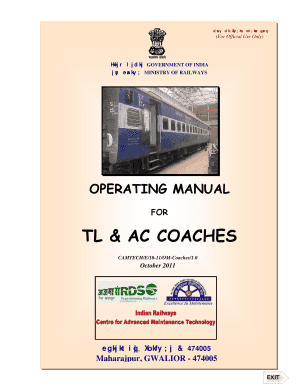 Lhb Coaches Electrical in Hindi  Form