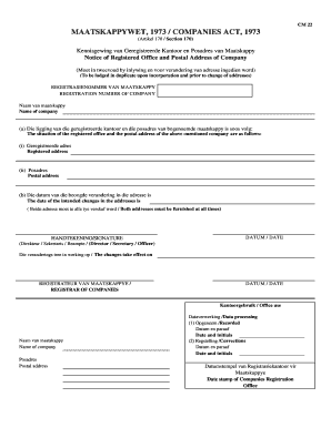 Cm22 Document  Form