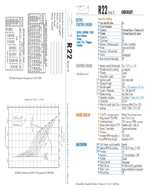 R22 Checklist  Form