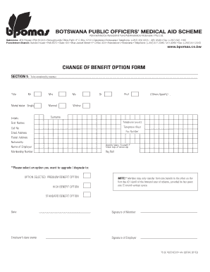 Bpomas Prices  Form