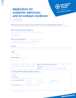 Nmmu Application Form PDF No Download Needed