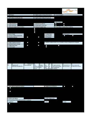 Agility Shipper39s Letter of Instruction  Form