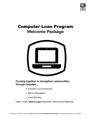  Publication 4473 Rev 5 IRS Computer Loan Program Welcome Package Irs 2020