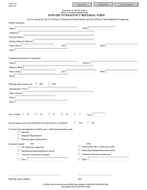 Ovr Pre Application  Form