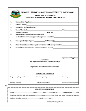 Sbbu Online Result  Form