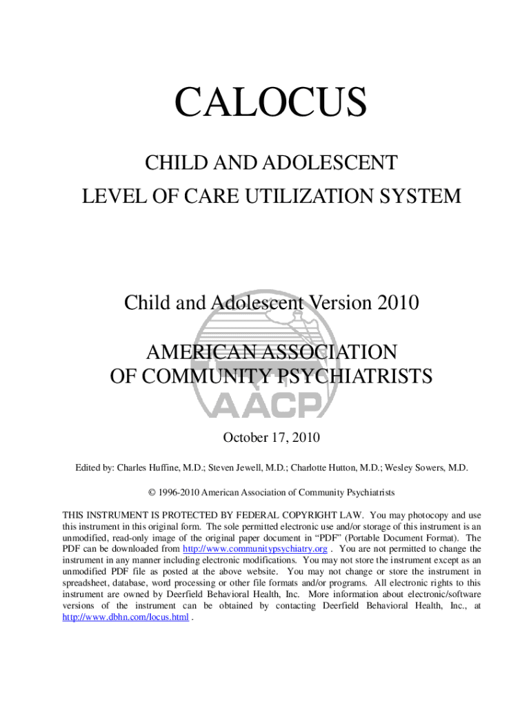 Calocus Cheat Sheet  Form