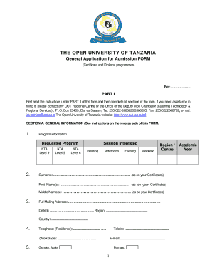 Nacte Online Application Login  Form