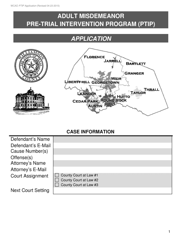  Williamson County Ptip 2015-2024
