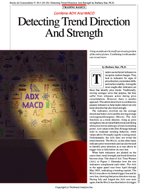 Detecting Trend Direction and Strength by Barbara Star PhD  Form