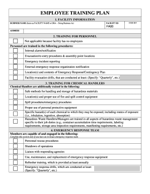 Skillbridge Training Plan Example  Form