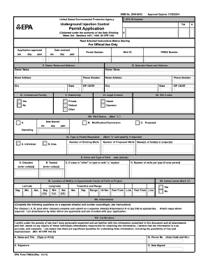  EPA Form 7520 6 Rev 12 08 Underground Injection Control 2011