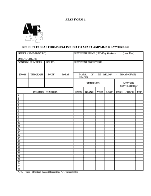 Af Form 2561