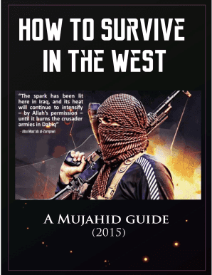 How to Survive in the West PDF  Form