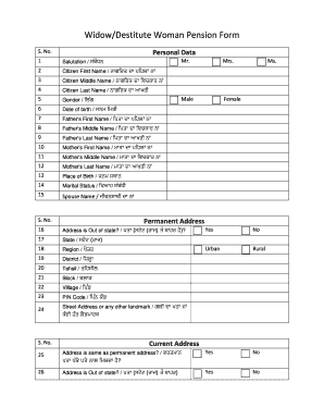 Punjab Govt Forms