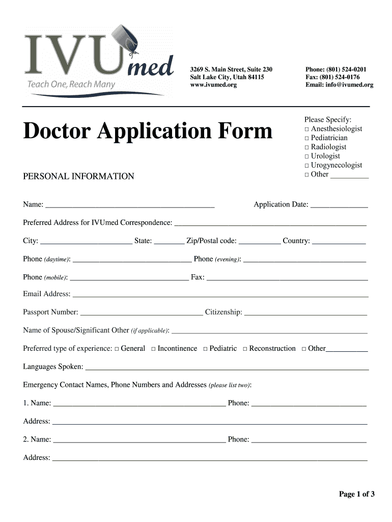Form Doctor - Fill Out and Sign Printable PDF Template | signNow