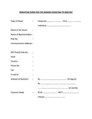 Bmchrc Online Report  Form