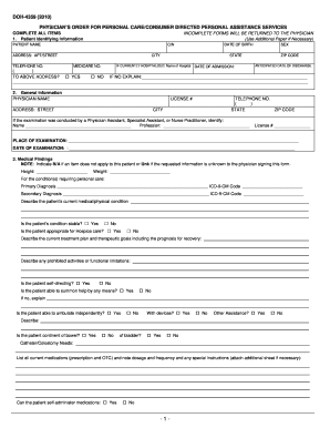 Doh 4359 Form Printable