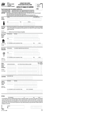 Dmv Change of Address Online Form