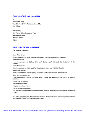 Shraddha Mantras PDF  Form