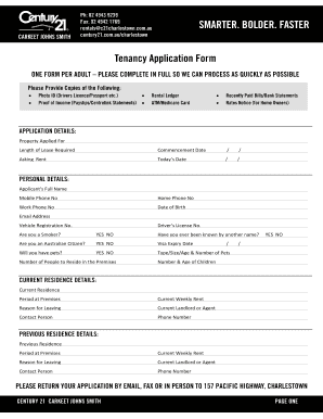  Length of Lease Required 2015-2024