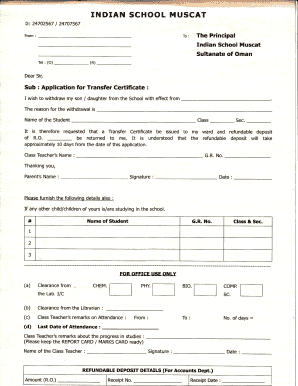 Tc Form Download