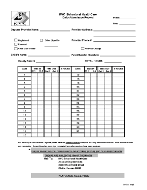 Kvc Forms