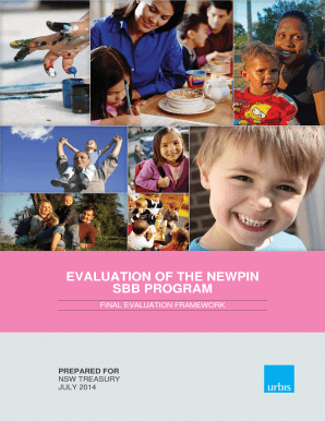 Evaluation Framework for Newpin  NSW Department of Premier  Form