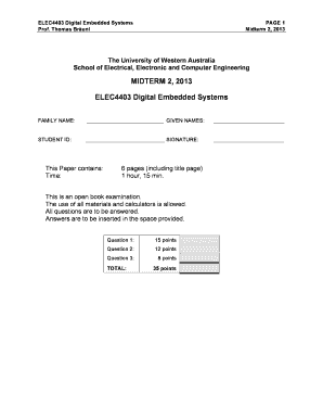 Elec4403  Form