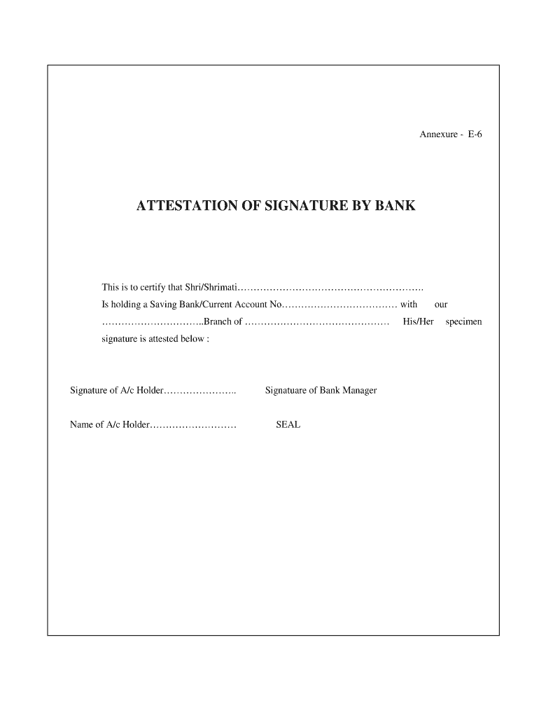 Annexure E 6 Fill Online, Printable, Fillable, Blank Affidavit of Truth  Form