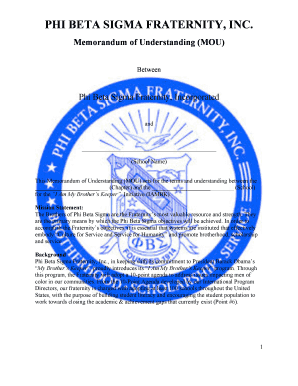 Adopt a School Memorandum of Understanding MOU  Form