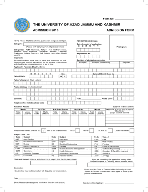 Uajk  Form