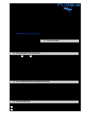 Complaints Form - Fill Out and Sign Printable PDF Template