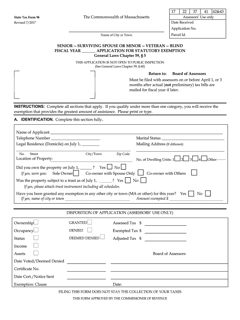  State Massachusetts Filing Injured Spouse Form Federal Return 2017