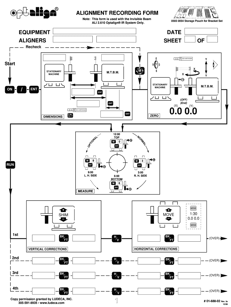 Shaft Alignment Report Sheet  Form