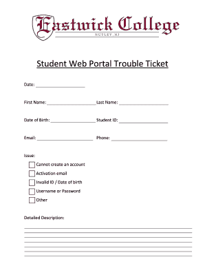 Nutley Student Portal  Form