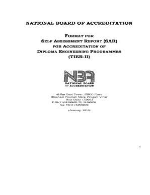 Nba Sar Diploma  Form