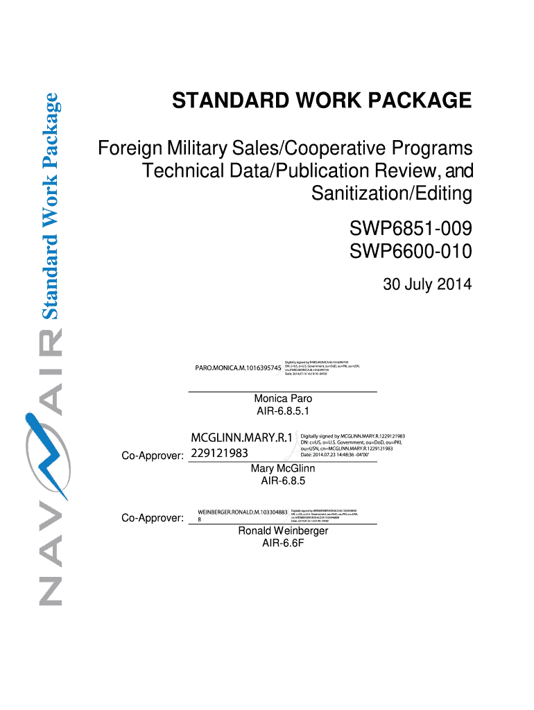 Navair Swp6851 009  Form