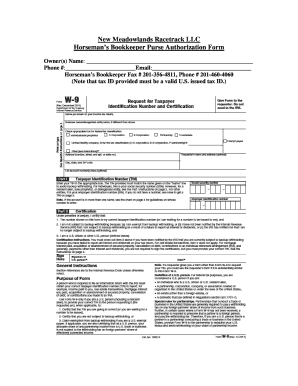 Purse Authorization Formdoc