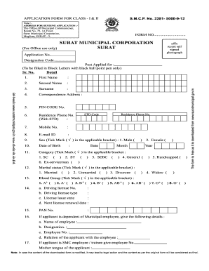 Municipal Corporation Form