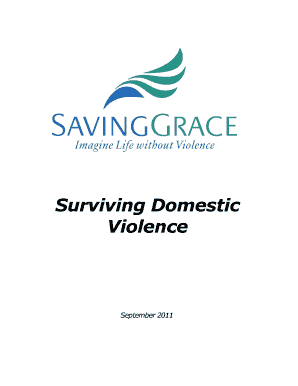 Domestic Violence Packet Saving Grace Saving Grace  Form