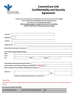 Connectcarelink  Form