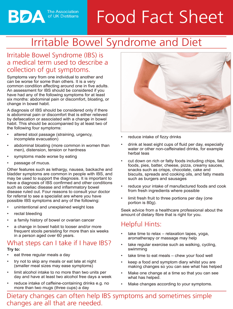 Irritable Bowel Syndrome IBS is  Form