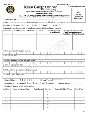 Kccsasr Form