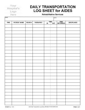 DAILY TRANSPORTATION  Form