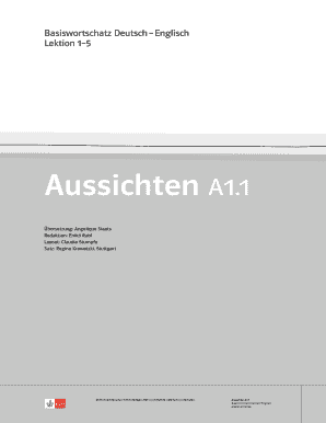 Aussichten A1 PDF  Form